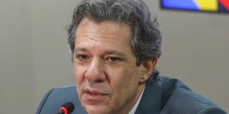 Brasília (DF), 18/12/2025 – O ministro da fazenda, Fernando Haddad durante entrevista com setoristas do ministério.
Foto: Valter Campanato/Agência Brasil
