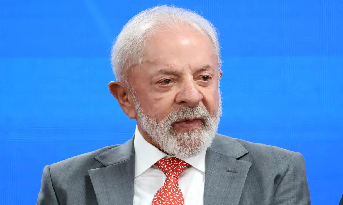 Brasília (DF), 13/01/2026 - O presidente da República, Luiz Inácio Lula da Silva, participa do lançamento da plataforma digital da Reforma Tributária, na sede do Serviço Federal de Processamento de Dados (Serpro). Foto: Valter Campanato/Agência Brasil