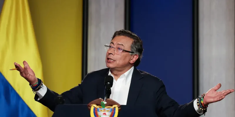 Presidente colombiano, Gustavo Petro 
23/10/2025
Reuters/Luisa Gonzalez/Proibida reprodução