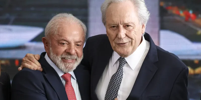 Brasília (DF), 08/01/2026 - O presidente Luiz Inácio Lula da Silva e o ministro da Justiça, Ricardo Lewandowski, participam da cerimônia relativa aos atos antidemocráticos de 8 de janeiro e assinatura de veto integral ao PL da Dosimetria. Foto: Marcelo Camargo/Agência Brasil