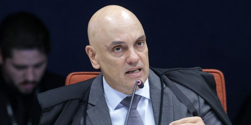 Brasília (DF), 21/10/2025 - Ministro Alexandre de Moraes durante sessão no STF de julgamento da Ação Penal 2694 -Núcleo 4 da trama golpista. Foto: Rosinei Coutinho/STF