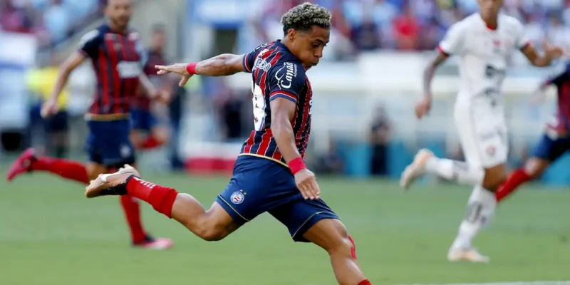 bavi - 1 a 1 - copa do nordeste - em 05/03/2022 - Bahia e Vitória