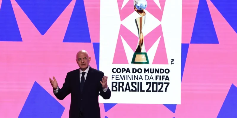 Gianni Infatino lança marca da Copa do Mundo Feminina de 2027, em 25/01/2026