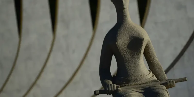 Fachada do edifício sede do Supremo Tribunal Federal - STF