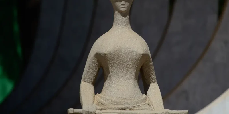 Fachada do edifício sede do Supremo Tribunal Federal - STF