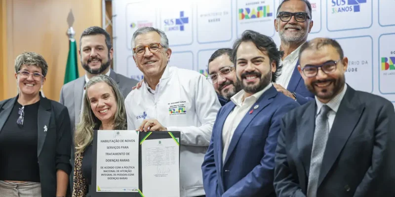 Brasília (DF), 26/02/2026 - O ministro da Saúde, Alexandre Padilha, durante anuncio de um conjunto de ações para reduzir o tempo de espera no diagnóstico e no tratamento de doenças raras no Sistema Único de Saúde (SUS). 
Foto: Joédson Alves/Agência Brasil