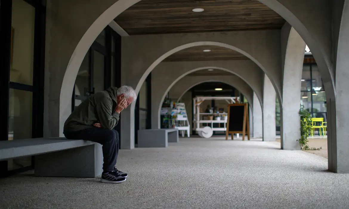 Paciente com Alzheimer na França