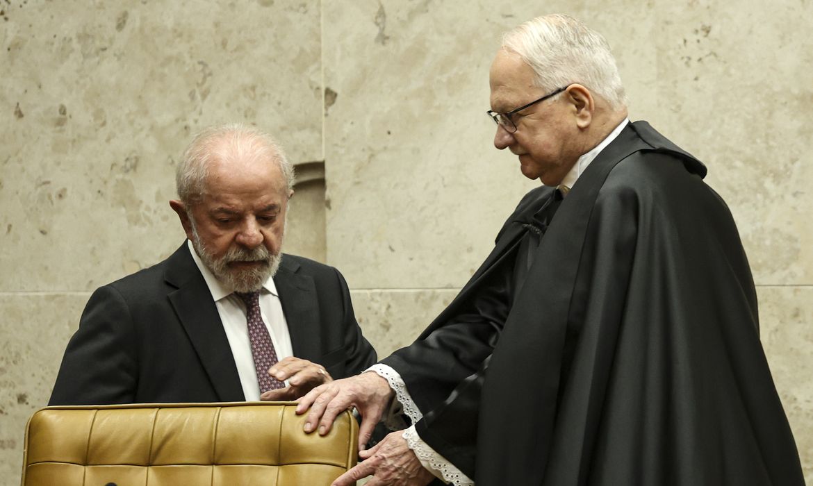 Brasília (DF), 02/02/2026 - O presidente Luiz Inácio Lula da Silva e o presidente do STF, Edson Fachin, durante a abertura do Ano Judiciário de 2026 do Supremo Tribunal Federal (STF). Foto: Marcelo Camargo/Agência Brasil