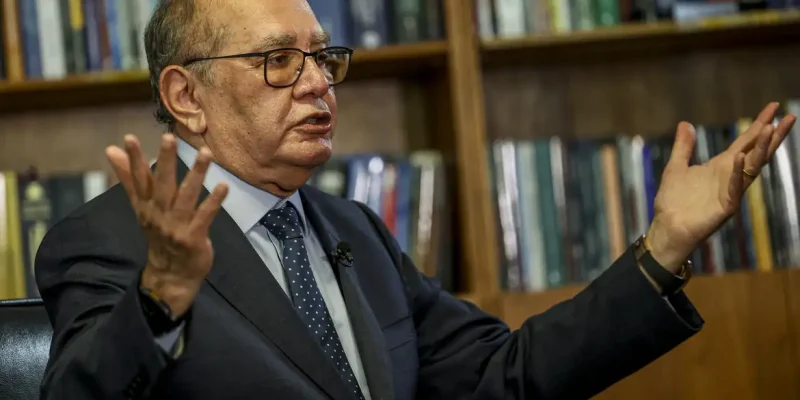 Brasília (DF), 08/01/2025 - Foto feita em 12/12/2024 - O ministro do Supremo Tribunal Federal, Gilmar Mendes, durante entrevista para a Agência Brasil.
Foto: Marcelo Camargo/Agência Brasil