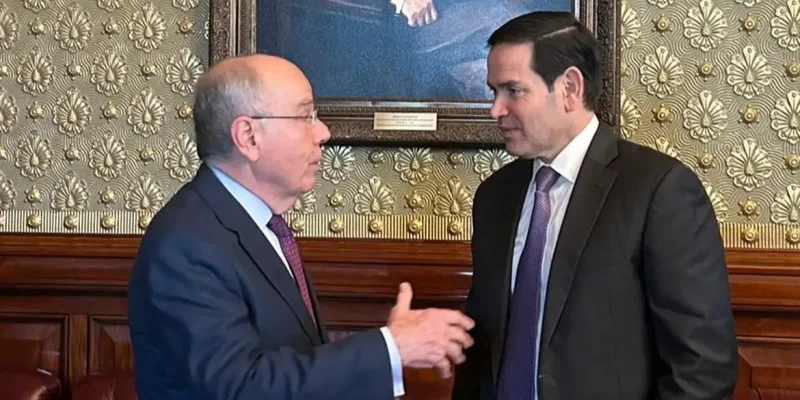 Mauro Vieira e Marco Rubio têm encontro na Casa Branca, em Washington