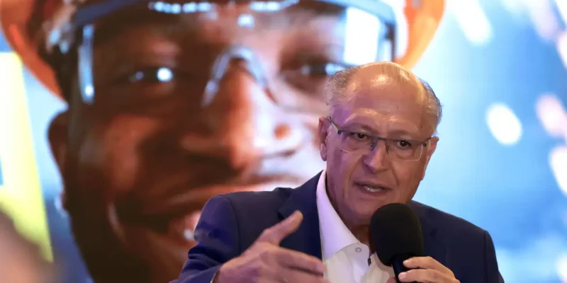São Paulo (SP), 27/02/2026 - Vice-Presidente da República, Geraldo Alckmin, durante coletiva à imprensa para apresentar os novos investimentos na Nova Indústria Brasil. Foto: Paulo Pinto/Agencia Brasil