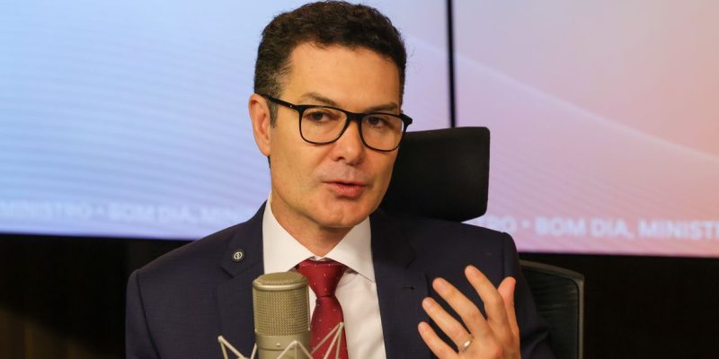 Brasília (DF) 24/02/2026 - O ministro das Cidades, Jader Filho, participa do programa Bom Dia, Ministro. Foto: Fabio Rodrigues-Pozzebom/ Agência Brasil