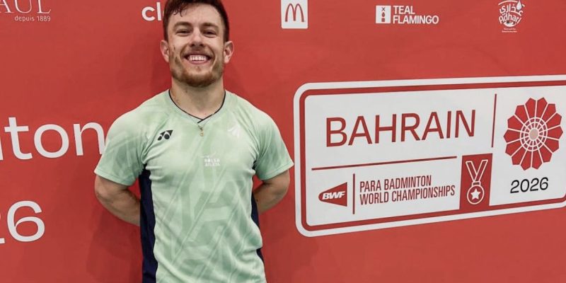 Brasília 14/02/2026  - Brasil encerra Mundial de parabadminton com bronze de Vitor Tavares.
Foto: CBBD