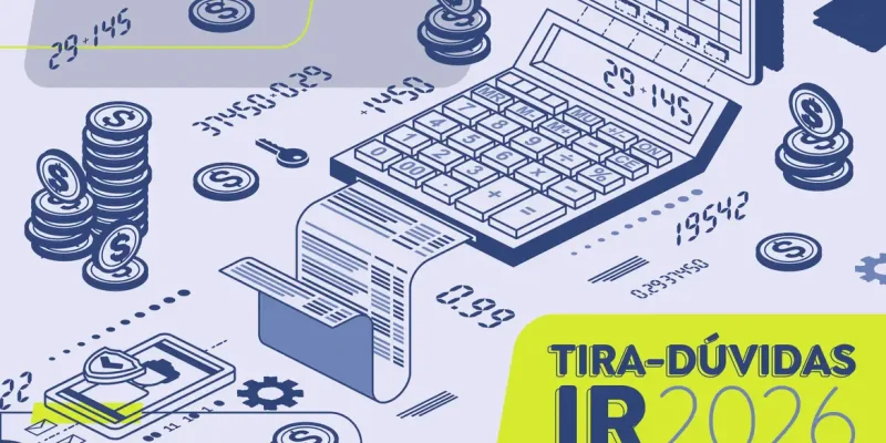 Brasília (DF), 11/03/2026 - Tira-Dúvidas do IRPF de 2026. Arte/Agência Brasil