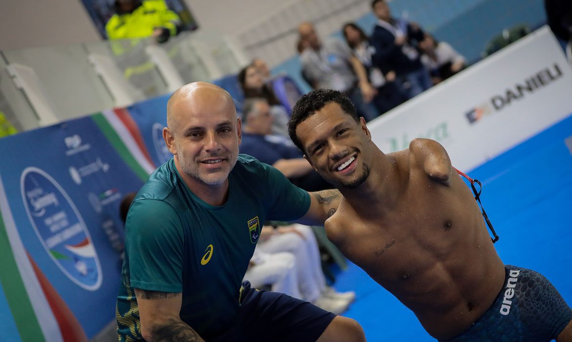 Lignano Sabbiadoro, 15/03/2026 - Multicampeão mundial e paralímpico, mineiro obteve dois ouros, duas pratas e um bronze em quatro dias de provas em do World Series. Desfalcada do nadador, seleção nacional segue na Europa para etapa de Barcelona (Espanha), a partir de quinta-feira (19).. Gabrielzinho lidera natação paralímpica do Brasil no circuito mundial Mineiro conquista cinco medalhas na etapa italiana do World Series. Foto: PH Gandolfi/FINP