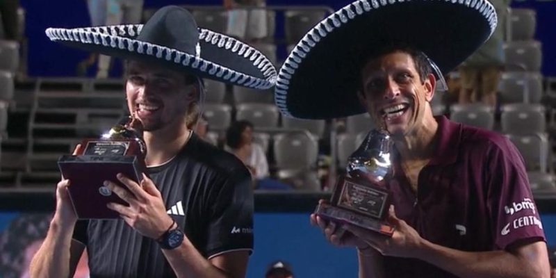 Marcelo Melo é campeão do ATP 500 em Acapulco nas duplas ao lado de Zverev, brasileiro fatura taça no México. Foto: ZDL/Divulgação