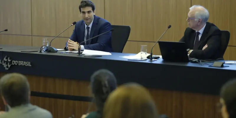 Brasília (DF), 26/03/2026 - Presidente do Banco Central, Gabriel Galípolo, fala durante divulgação do Relatório de Política Monetária. Foto: Raphael Ribeiro/BC