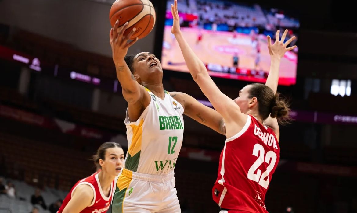 Brasil Basquete Feminino. Foto: FIBA/Divulgação