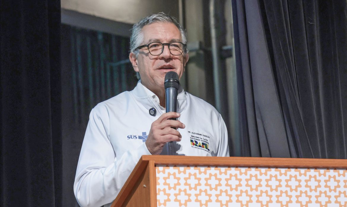 São Paulo (SP), 10/03/2026 - Ministro da saúde , Alexandre Padilha, participa de evento na faculdade de medicina ao lado da ministra da saúde de Angola, Silvia Lutucuta. Evento Integrador do Ciclo 2026 do Programa de Formação em Saúde Brasil – Angola
Foto: Paulo Pinto/Agência Brasil