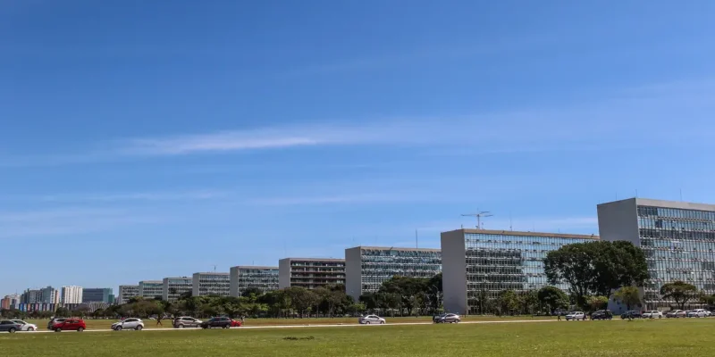 Brasília - 22.05.2023 - Foto Esplanada dos Ministérios, em Brasília. Foto: Antônio Cruz/ Agência Brasil/Arquivo