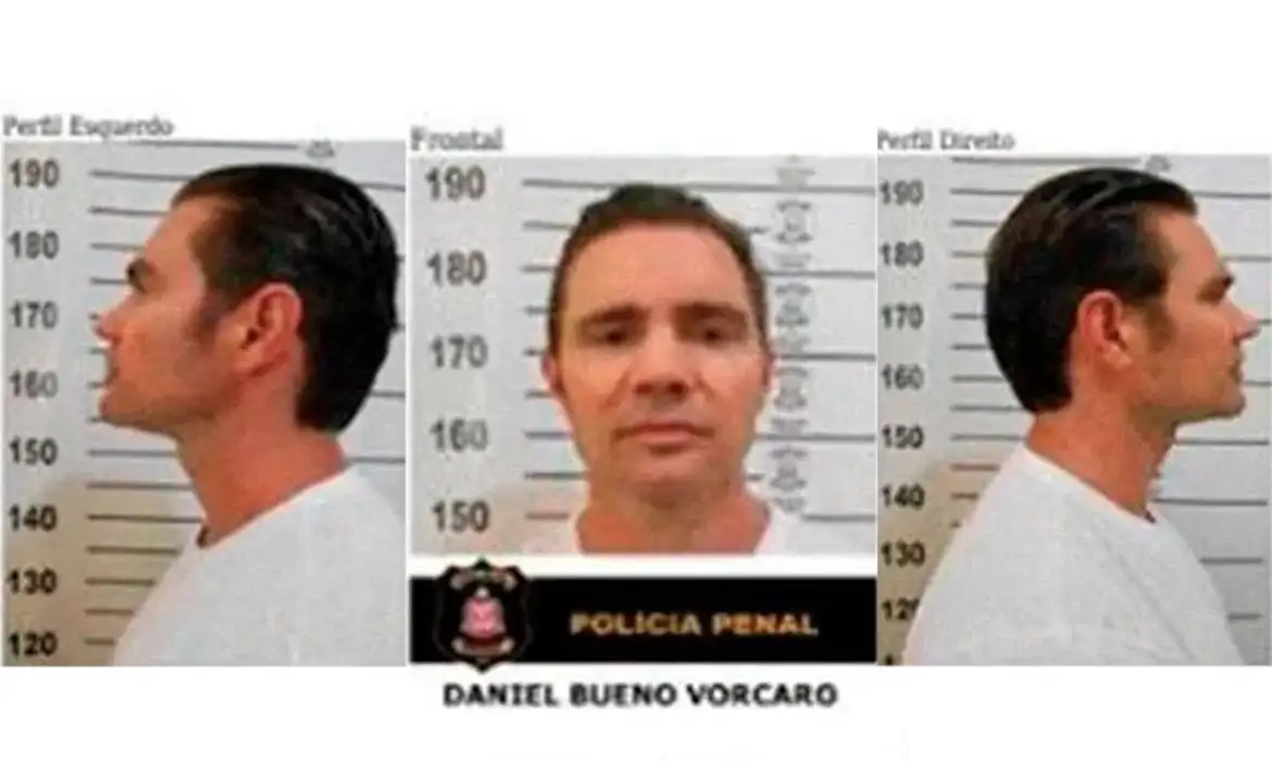 São Paulo (SP), 06/03/2026 - Foto do ex-banqueiro Daniel Vorcaro  para o sistema prisional brasileiro. Foto: Polícia Civil/Reprodução