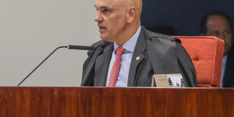 Brasília (DF), 24/02/2026 – Ministro Alexandre de Moraes durante inicio do julgamento no STF dos mandantes do assassinato da ex-vereadora, Marielle Franco.
Foto: Valter Campanato/Agência Brasil