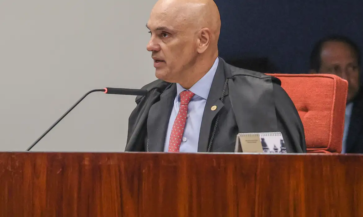 Brasília (DF), 24/02/2026 – Ministro Alexandre de Moraes durante inicio do julgamento no STF dos mandantes do assassinato da ex-vereadora, Marielle Franco.
Foto: Valter Campanato/Agência Brasil