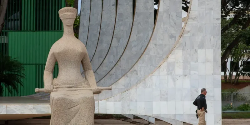 Brasília (DF) 11/04/2023 Fachada do palácio do Supremo Tribunal Federal (STF) Foto: Fabio Rodrigues-Pozzebom/ Agência Brasil/Arquivo