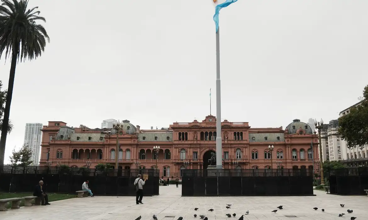 Argentina- 12/04/2025 Casa Rosada, sede da presidência da Argentina, em Buenos Aires. 
REUTERS/Irina Dambrauskas
