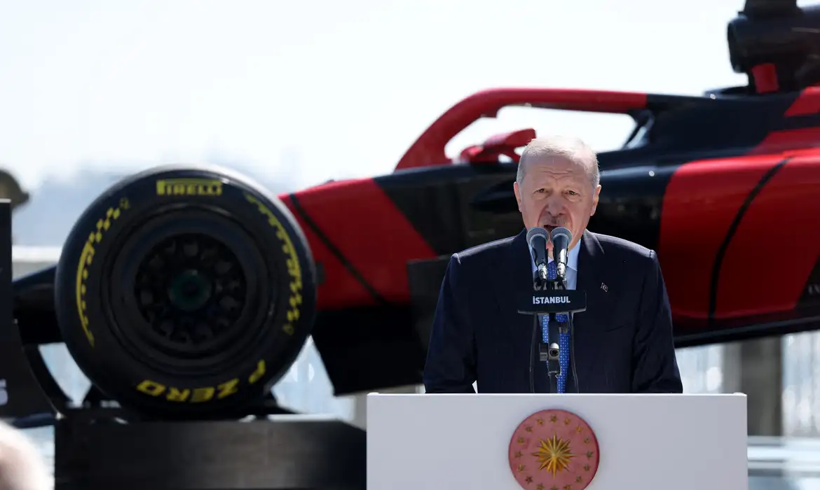 Presidente da Turquia, Tayyip Erdogan, fórmula 1