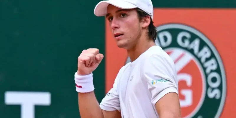Brasília - 20/04/2026 - Léo Storck leva Roland Garros Junior no masculino. Foto: Guido Bompan/FFT/