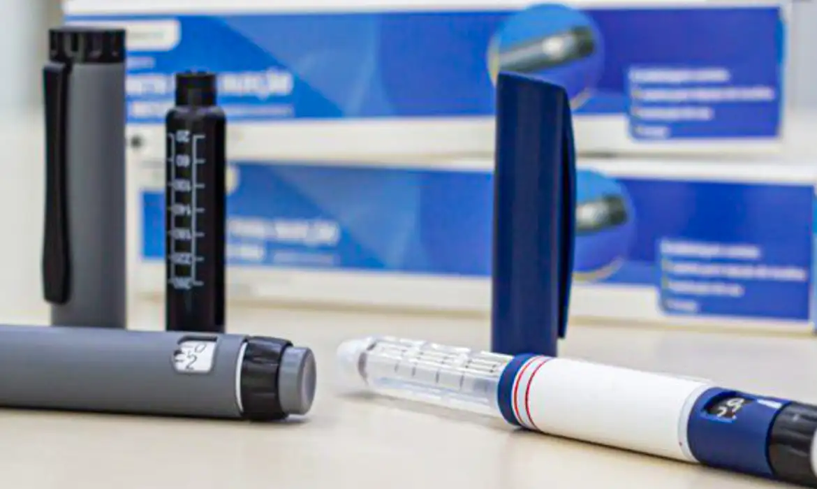 Brasília (DF), 17/09/2025 – Saúde recebe primeiro lote de 2,5 milhões de canetas reutilizáveis para insulina.
Foto: Caroline Morais/Ministério da Saúde