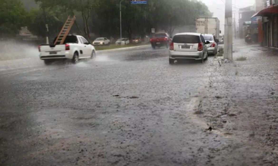 Belém (PA), 22/04/2026 - Chuvas intensas em Belém no Pará. Foto: Bruno Cecim/Agência Pará