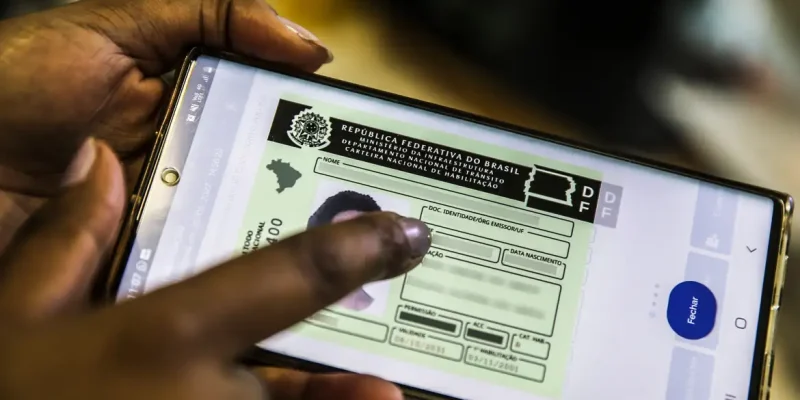 CNH Digital,Carteira de Trânsito para Celular, Carteira Nacional de Habilitação