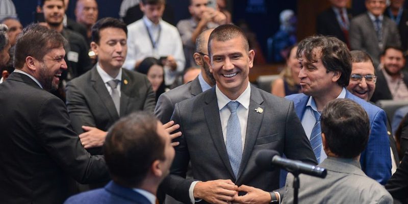 Rio de Janeiro (RJ), 17/04/2026 – DEPUTADO DOUGLAS RUAS É ELEITO NOVO PRESIDENTE DA ALERJ.
Foto: Thiago Lontra/Alerj