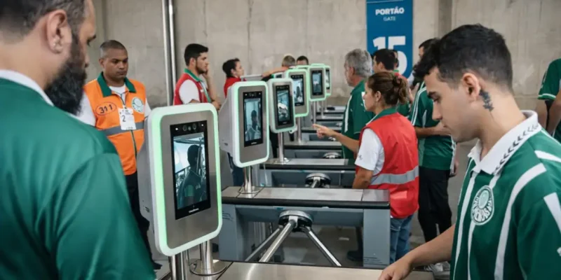 palmeiras, reconhecimento facial, ingresso