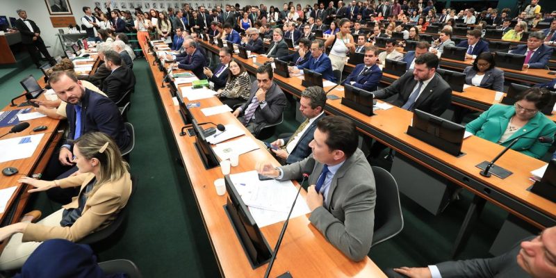 Brasília (DF) 26-03-2024 Sessão da CCJ da Câmara dos Deputados que votaria a prisão do deputado chiquinho Brazão. Foi pedido vistas. Foto Lula Marques/ Agência Brasil