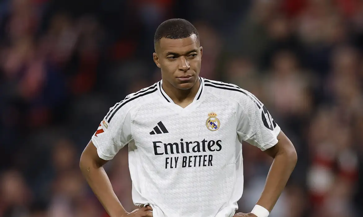 Mbappé em jogo contra Athletic Bilbao
 4/12/2024   REUTERS/Vincent West