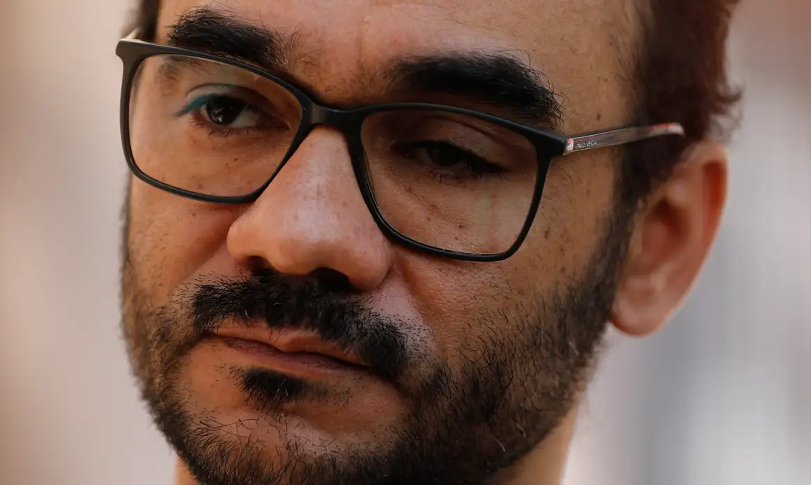 São Paulo (SP), 29/03/2023 - O novo julgamento do caso do fotógrafo Sérgio Silva, que perdeu a visão ao ser alvejado por bala de borracha num protesto em 2013, é adiado no Tribunal de Justiça de São Paulo.  Foto: Fernando Frazão/Agência Brasil