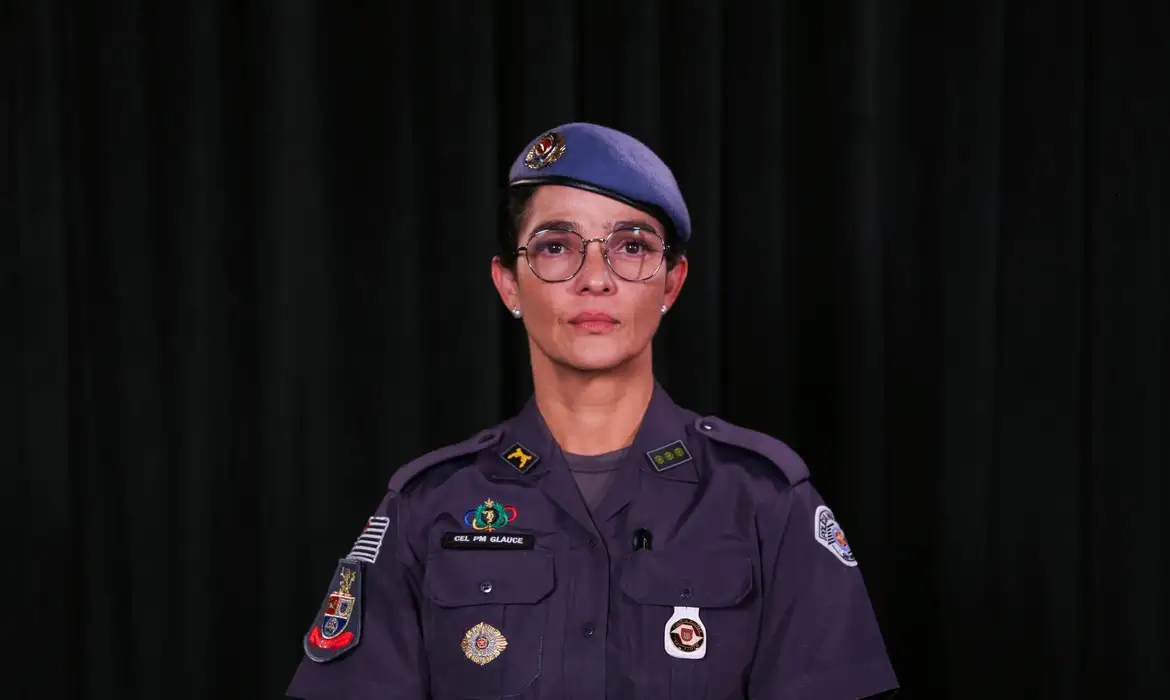 São Paulo (SP), 16/04/2026 - FOTO DE ARQUIVO - Primeira mulher no comando-geral da Polícia Militar de São Paulo, Glauce Anselmo Cavalli. Foto: PMSP/Divulgação