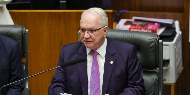 Brasília, DF 02/02/2026 - O presidente do STF,  Edson Fachin, participa da sessão de reabertura dos trabalhos do Congresso Nacional. Foto: Fabio Rodrigues-Pozzebom