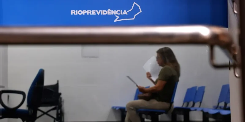 Rio de Janeiro (RJ), 23/01/2026 - Fachada de agência do Fundo Único de Previdência Social do Estado do Rio de Janeiro (Rioprevidência). Foto: Tânia Rêgo/Agência Brasil