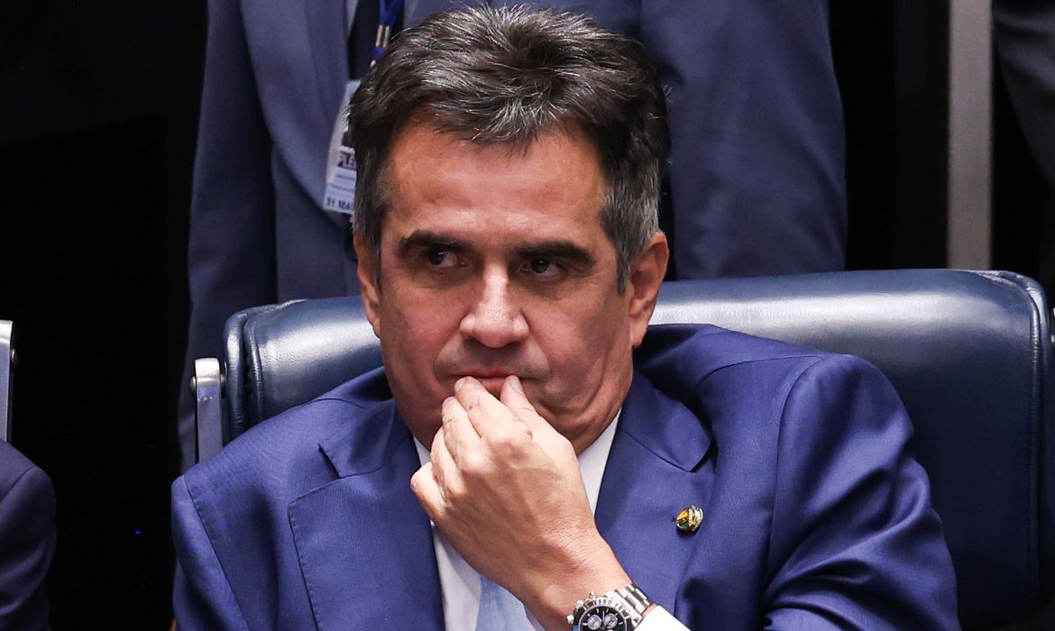 Brasília – DF- 29/04/2026 – Senador Ciro Nogueira durante sessão do Senado Federal que votou contra a indicação do advogado-geral da União, Jorge Rodrigo Araújo Messias,  para o cargo de ministro do Supremo Tribunal Federal (STF).  Foto: Lula Marques/ Agência Brasil.