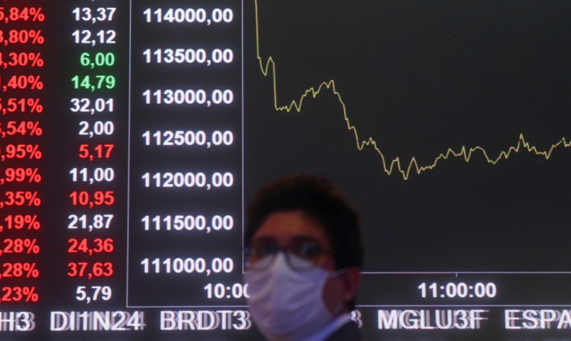 Bolsa de Valores B3 do Brasil em São Paulo