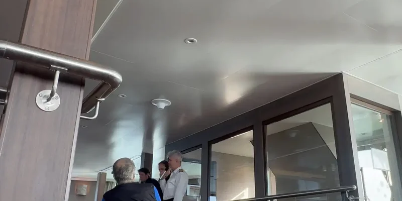 The captain of the hantavirus-affected cruise ship MV Hondius, Jan Dobrogowski, speaks as he announces the death of the first passenger from natural causes and that the passenger was not infectious, at sea, April 12, 2026, in this screengrab taken from a social media video. Ruhi Cenet/@ruhicenet via Instagram/via REUTERS  THIS IMAGE HAS BEEN SUPPLIED BY A THIRD PARTY. MANDATORY CREDIT. NO RESALES. NO ARCHIVES.  Verification: - Identity of vessel verified by lounge interiors, which matched onboard archive imagery  - Date verified by metadata of original video file