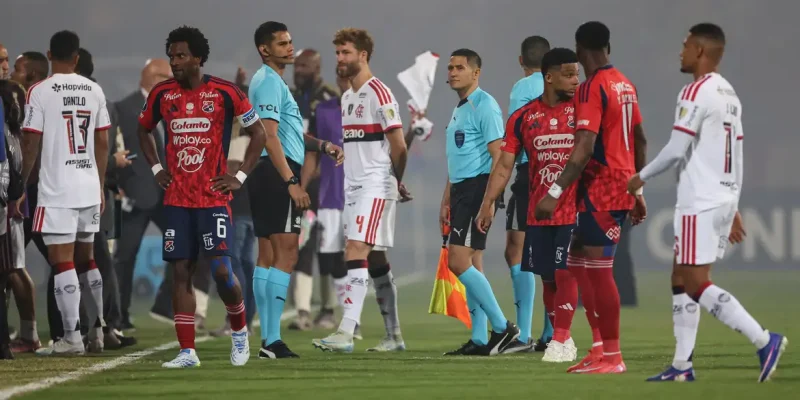 flamengo, Independiente Medellin, libertadores