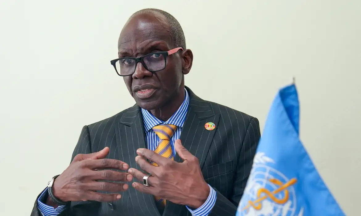 WHO Regional Director for Africa, Mohamed Yakub Janabi, attends an interview with Reuters on the Ebola situation, at the World Organisation headquarters in Geneva, Switzerland, May 22, 2026. REUTERS/Cecile Mantovani