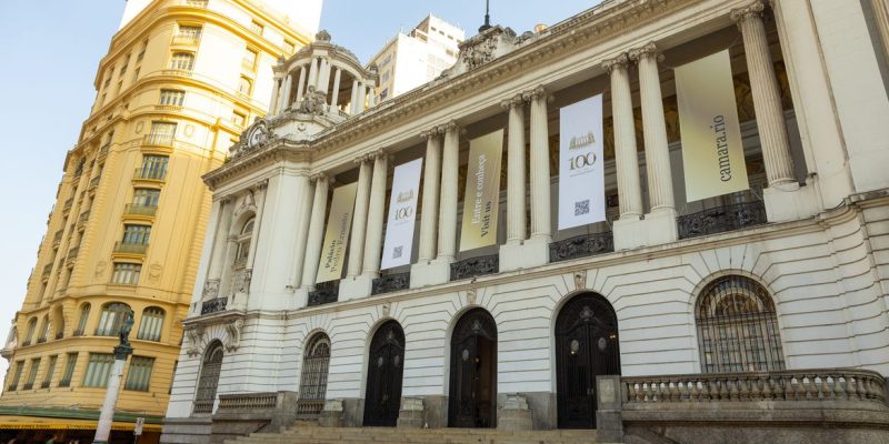 Rio de Janeiro, 21/07/2023, Prédio da Câmara Municipal do Rio de Janeiro, Palácio Ernesto Rodrigues. Foto: Câmara Municipal RJ/Flickr