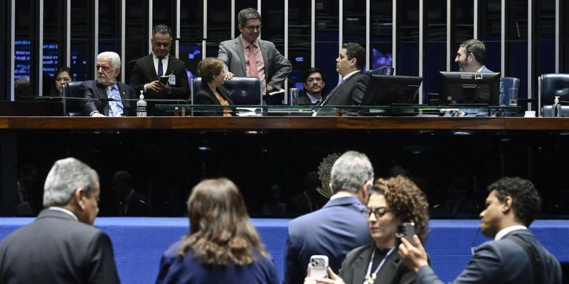 Brasília (DF), 12/05/2026 - Sessão do Senado Federal. Foto: Carlos Moura/Agência Senado