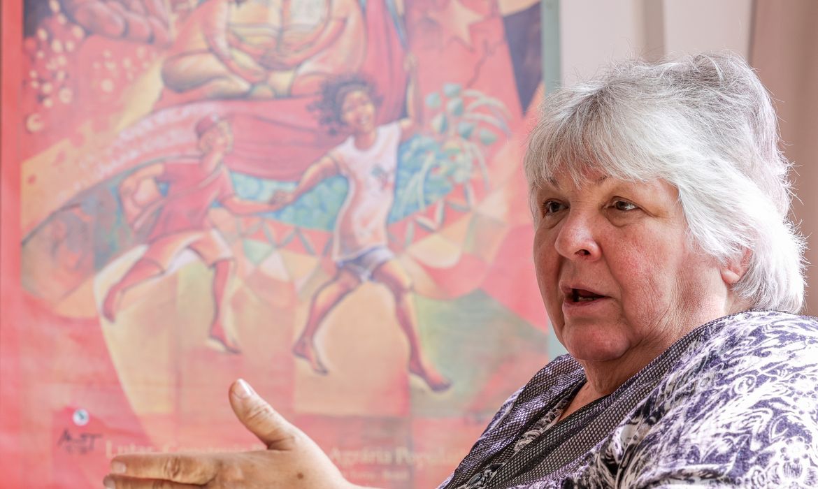 Brasília (DF) 14/05/2026 - A médica pediatra Aleida Guevara, filha de Che Guevara, durante entrevista exclusiva à Agência Brasil Foto: Fabio Rodrigues-Pozzebom/ Agência Brasil